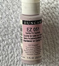 Duncan Ez 051 Santa Fe Sunset Ceramic Glaze E-Z Strokes 1oz - $2.00