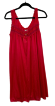 Lati Fashion Women&#39;s Intimates Collection Satin Silk Nightgown, Hot Pink... - $14.84