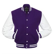 Blend Purple Varsity Jacket - $50.00