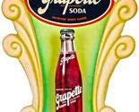 Grapette Soda Laser Cut Metal Advertisement Sign - £54.47 GBP