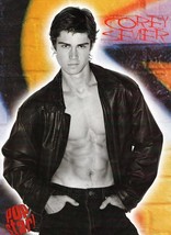 Corey Sevier teen magazine pinup clipping Shirtless Tight Jeans Bulge Ripped Abs - £2.80 GBP