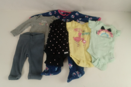 Girl Clothes Size Newborn Mixed Brands Lot Of 6 Pieces (D) - $12.86