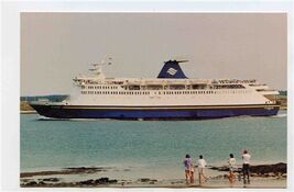 MV Bluenose Giant Postcard Bar Harbor Maine Yarmouth Nova Scotia  - $9.90