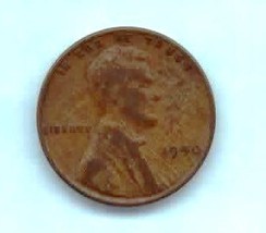 1940 Lincoln Wheat Penny- Circulated - $0.35
