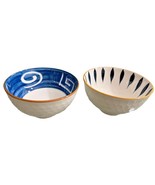2 Pack Ceramic Dessert Style Bowls, 10oz Capacity Ceramic Bowl Gift Set - £17.80 GBP
