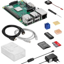 Rastech Raspberry Pi 3 Model B+ Starter Kit With 32Gb Micro Sd Card, Power Suppl - £424.17 GBP