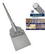 SDS Max 6” Wide Floor Tile Scraper Thinset Scaling Chisel Remove Mort Ad... - $77.59