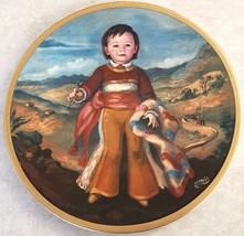 Vintage Pickard China Collector Plate Miguel by  J Sanchez Children of M... - $23.38