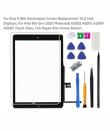 iPad 9 Digitizer Replacement Touch Screen Glass 2021 Model Repair Kit Tools - $562.22 MXN