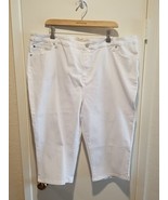 Soft Surroundings Womens 20W Ultimate Denim High Rise Skinny Pedal Pushe... - $43.14 CAD