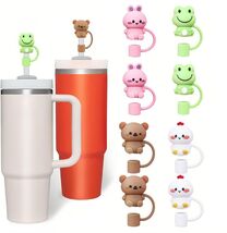 IN Chenthy 8 Pcs Silicone Animal Straw Topper for Stanley 30&40 Oz Tumbler - $63.98 MXN IN Chenthy 8 Pcs Silicone Animal Straw Topper for Stanley 30&40 Oz Tumbler - $63.98 MXN