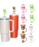 IN Chenthy 8 Pcs Silicone Animal Straw Topper for Stanley 30&40 Oz Tumbler - $63.98 MXN IN Chenthy 8 Pcs Silicone Animal Straw Topper for Stanley 30&40 Oz Tumbler - $63.98 MXN