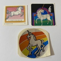 Vintage 1980s Unicorn Stickers Cardesign Freelance &amp; Other - £11.80 GBP