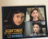 Star Trek The Next Generation Heroes Trading Card #15 Dr Leah Brahms - $1.97