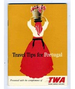 TWA Travel Tips for Portugal Trans World Airlines  - £19.51 GBP