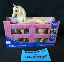 Dreamworks Spirit riding free Chica Linda 5.5&quot; long Palomino Bluffs horse fig - £23.00 GBP