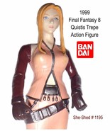 Final Fantasy VIII Extra Soldier Quistis Trepe Figure 1999 Bandai Action... - £7.78 GBP
