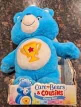 NIB Care Bears &amp; Cousins Champ Bear Plush Stuffed Animal Toy 2016, NEW I... - £27.48 GBP