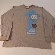 Nike Team 2009 NCAA Men&#39;s Basketball National Champions Gray T-Shirt Size Small - $18.80