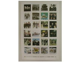 The Beatles Promo Poster Double Sided Collectors Editio - $837.98 MXN