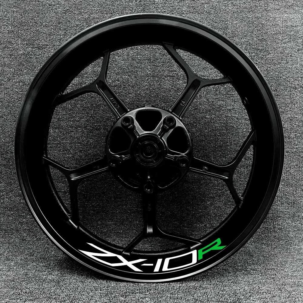   Motorcycle Zx-10r 17 Inch Rim Decal Decoration ZX10R 10R Logo High Quality Whe - £152.81 GBP