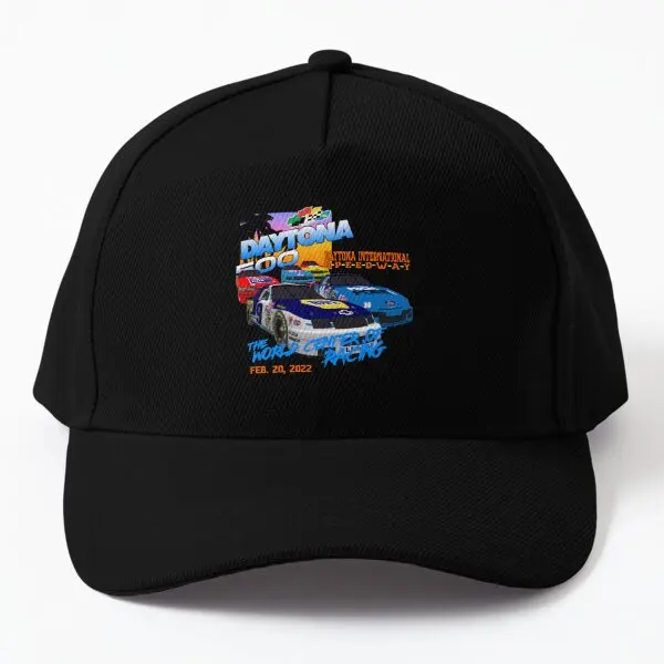 2022 Daytona 500 Beach Time Baseball Cap Hat Black Snapback  - £12.61 GBP