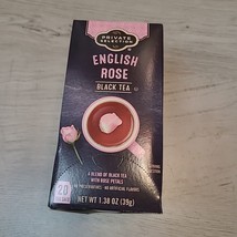 Private Selection English Rose Black Tea 20ct Exp July 2024 NEW SEALED - £3.93 GBP