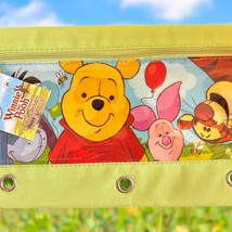 NWT Disney Winnie The Pooh 3 Rings Pencil Pouch School - $9.54