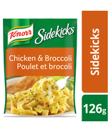 12 Pouches Of Knorr Sidekicks Chicken &amp; Broccoli Pasta 126g /4.4 oz Each... - £34.92 GBP