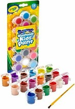 Crayola Washable Kids Paint Set &amp; Paintbrush - £6.22 GBP