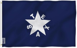 Anley Fly Breeze 3x5 Foot Zavala De Lorenzo Texas Flag - Texan History Flags - £5.53 GBP