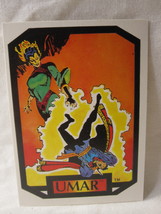 1987 Marvel Comics Colossal Conflicts Trading Card #82: Umar - £3.92 GBP