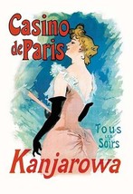 Kanjarowa: Casino de Paris by Jules Cheret - Art Print - £17.52 GBP+