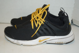 Nike  Air Presto Running Shoes - US Men&#39;s 10 Black Gold Black - $49.49