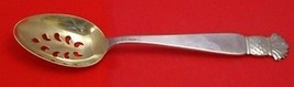 Grenada by Old Newbury Crafters Onc Sterling Serving Spoon Pcd 9-Hole Cu... - $286.11