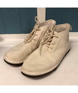 UGG Mens Neumel Natural Ankle boots tencel lined in neutral hemp upper s... - $120.34 CAD
