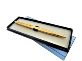 Parker Classic Lady Milleraies Penna A Sfera Laminated Gold Ball Pen In Gift Box - £25.57 GBP