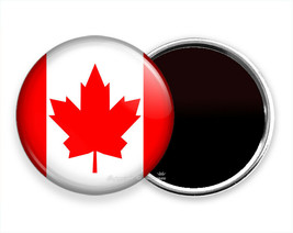 CANADIAN MAPLE LEAF CANADA RED WHITE FLAG FRIDGE REFRIGERATOR NOTE HOLDE... - $14.49+