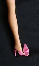  Barbie doll shoes vintage classic open toe high heels pink Taiwan Mattel Midge - £7.98 GBP