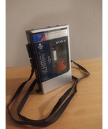 VTG Sony Walkman WM-F8 AM/FM Cassette Player, Battery Cover Missing, Working  - £65.94 GBP