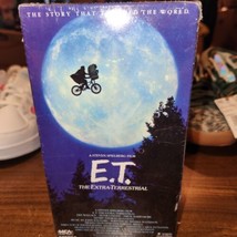 NEW E.T. VHS  1982 Factory Sealed NEW Rare Green Flap  - £14.59 GBP