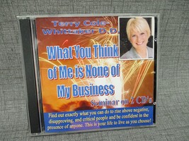 What You Think of Me is None of My Business Audio CD Seminar Cole-Whittaker - £14.93 GBP