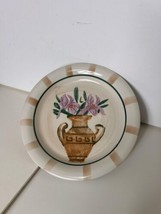 Decorative Collectible Dinner Plate Flower Vase Design Flowers - £19.79 GBP