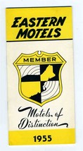 Eastern Motels 1955 Directory of Motels of Distinction Booklet - $25.71