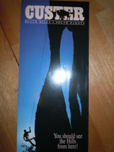 Custer Black Hills South Dakota Folded Brochure - £3.15 GBP