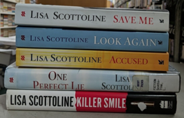 Lisa Scottoline [Hardcover/Trade Paperback] Save Me Look Again Accused One Pe x5 - £16.35 GBP