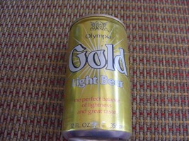 Vintage Olympia Gold Light Aluminum Beer Can  V - $184.27 MXN