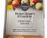 BETTER HOMES &amp; GARDENS SCENTED WAX CUBES FARM Crisp Fall Leaves. 5oz Val... - $10.88