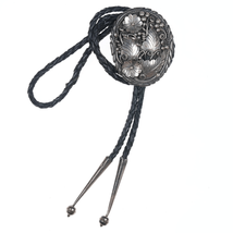 36.5&quot; Vintage Dawn Lucas Navajo sterling bolo tie - $237.60