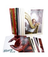 Lot of 9 The American Harp Journal Magazines + 5 Front Covers + Harp Today - £31.56 GBP